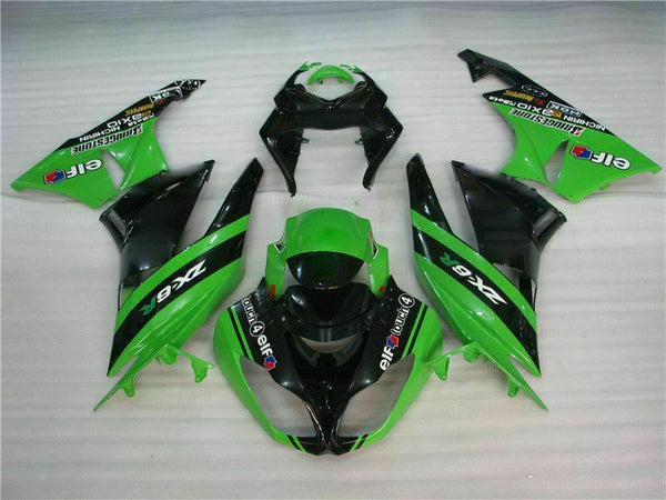 MSA Injection Fairing Fit for  2009-2012 ZX6R ABS Plastic l029-T