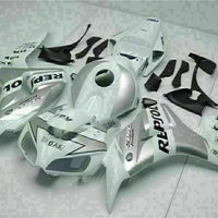 NT Injection Molded White Silver Fairing Fit for Honda 2006-2007 CBR1000RR N097