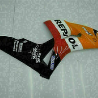 MS Injection New Orange Black Fairing Fit for Honda 2006-2007 CBR1000RR u0114