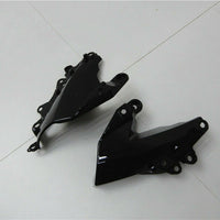 Fit for  2009-2012 ZX6R Plastic Red Black Injection Fairing ABS n0d-B
