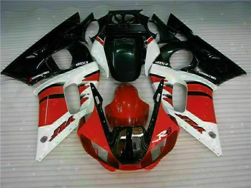 NT Fairing Fit for Yamaha 1998-2002 YZF-R6 G024- Red Black | ABS Injection