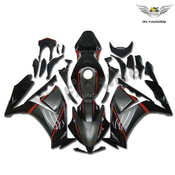 NT Injection Plastic Grey Black Fairing Fit for Honda 2012-2016 CBR1000RR N024