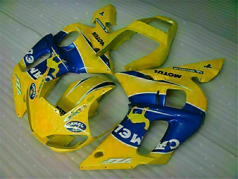 NT Fairing Fit for Yamaha 1998-2002 YZF-R6 G013- Yellow Blue | ABS Injection