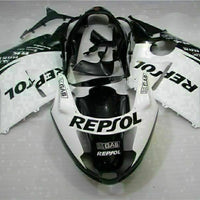 NT Injection White Black Fairing ABS Kit Fit for Honda 1996-2007 CBR1100XX N003
