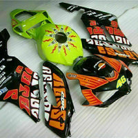 MS Injection Fairing Orange Green Fit for ABS Honda CBR1000RR 2004-2005 u071