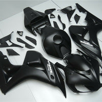 MSA Injection Matt Black Plastic Fairing  Fit for Honda 2006-2007 CBR1000RR WTH b047