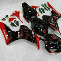 MS Injection Red Black ABS Set Fairing Fit for Honda 2006-2007 CBR1000RR u023