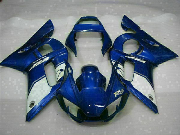 MS Injection Mold Blue ABS Set Fairing Fit for Yamaha 1998-2002 YZF R6 g032
