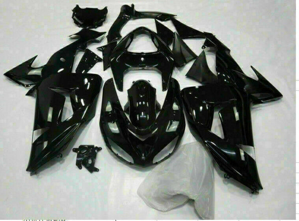 MSA Fit for  Ninja 2006 2007 ZX10R ABS Glossy Black Injection Fairing s016