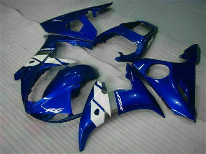 MS Injection Mold Blue Fairing Kit Fit for Yamaha YZF 2003-2005 R6 & 06-09 R6S g019
