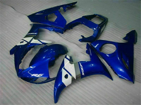 MS Injection Mold Blue Fairing Kit Fit for Yamaha YZF 2003-2005 R6 & 06-09 R6S g019