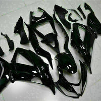MSA Fit for  2013-2018 ZX6R 636 Plastic Glossy Black Injection Fairing s001