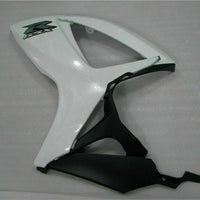 MSB Injection White Silver Fairing Fit for  2006 2007 GSXR 600 750 n077