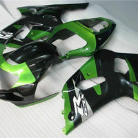NT Injection Green Black Fairing Fit for  2001-2003 GSXR 600 750 N072