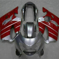 MS Red Silver Fairing Injection Fit for Honda 1999-2000 CBR600 F4 ABS Plastic u030