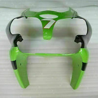 MS Fit for  2000-2002 ZX6R Plastic Green Black Injection Fairing ABS t021