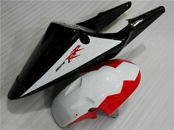 MS Injection Red White Fairing Kit Fit for Honda 2002 2003 CBR954RR 900RR u026