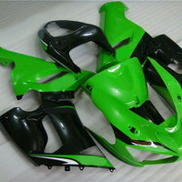 NT Green White Black ABS Body Fairing Fit for 2005 2006 ZX6R 636 ABS Kit e06A