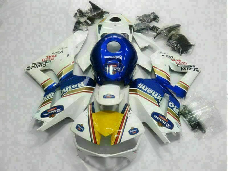 NT Fairing Fit for Honda 2013-2026 CBR600RR U012- White Blue | ABS Injection
