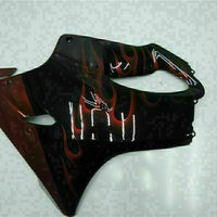 MS Red Flame Fairing Injection Fit for Honda 1999-2000 CBR600 F4 ABS Plastic u034