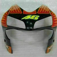 MSA Injection Orange Green Plastic Fairing Fit for Honda 2003-2004 CBR600RR u027
