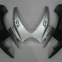 MSB Injection Silver Black Fairing Fit for  2006 2007 GSXR 600 750 n042
