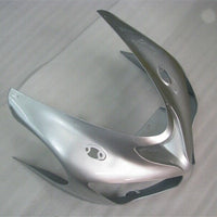 NT Silver Red Flames Fairing Fit for 2005 2006 ZX6R 636 ABS Bodywork Kit e024A