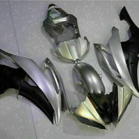 MS Injection Silver Black Plastic Fairing Fit for Yamaha 2008-2016 YZF R6 g036