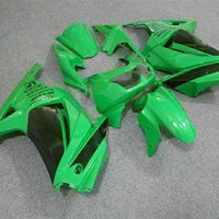 MS Fit for  2008-2012 EX250 250R Plastic Green Injection Fairing t044-01