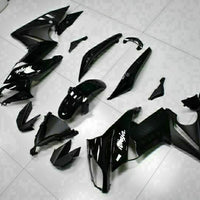 MSA Fit for  Ninja 650R 2009-2011 ER6F Plastic Glossy Black Fairing s001