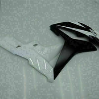 MSA Injection  Black Fairing Kit Fit for Honda 2007-2008 CBR600RR Cowl u061