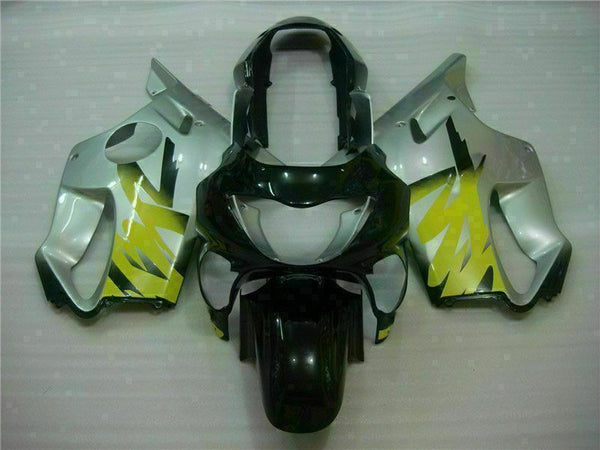 MS Yellow Silvery Fairing Injection Fit for Honda 1999-2000 CBR600 F4 Plastic u013