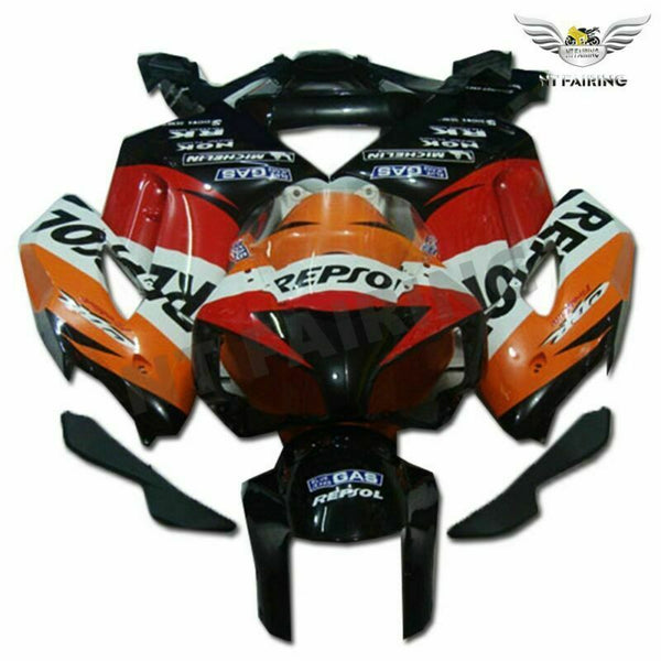 MSA Injection Orange White Fairing Set Fit for Honda 2004-2005 CBR1000RR TH u031