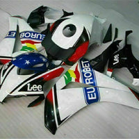 MS Injection Mold White Red Fairing Kit Fit for Honda 2008-2011 CBR1000RR u028