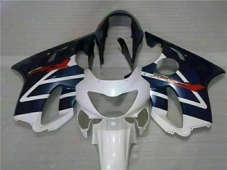 NT Fairing Fit for Honda 1999-2000 CBR600 F4 U032- White Black | ABS Injection