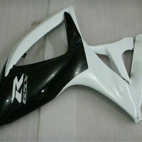 MSB Injection Black White Fairing Fit for  2006 2007 GSXR 600 750 k050