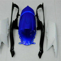 MSB Injection Mold Blue White Fairing Fit for  2008-2010 GSXR 600 750 n066