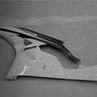 MS Injection Plastic White Silver Fairing Fit for Yamaha 2006-2007 YZF R6 g034