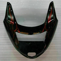 MS Injection Red Flame Fairing ABS Kit Fit for Honda 1996-2007 CBR1100XX u018