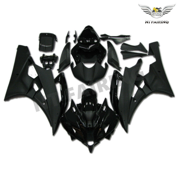 MSB Injection Mold Black Plastic  Fairing Fit for Yamaha 2006-2007  YZF R6 j048