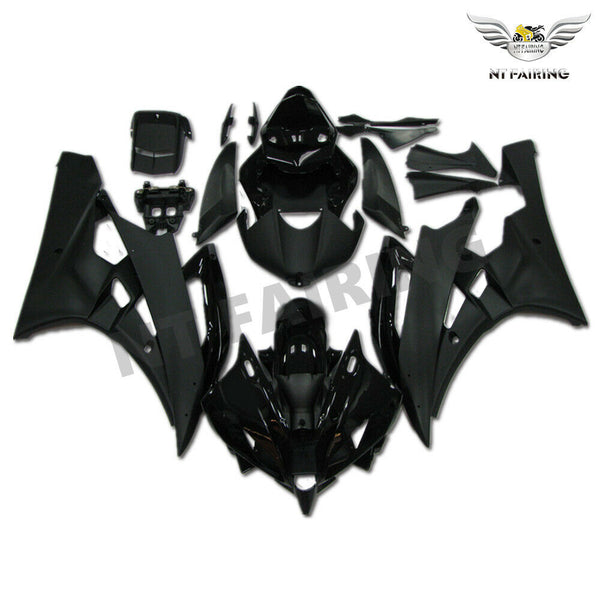 MSB Injection Mold Black Plastic  Fairing Fit for Yamaha 2006-2007  YZF R6 j048