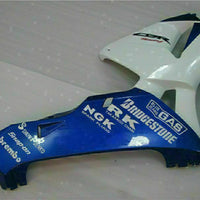 MSA Injection White Blue Fairing Fit for Honda 2005-2006 CBR600RR Plastic u057