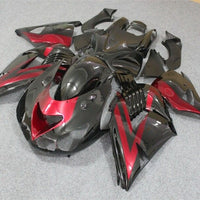 NT Bodywork Fairing Kit Fit for 2006-2011 ZX14R ZZR1400 Injection Mold Black d05