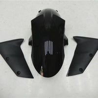 Fit for  2007 2008 ZX6R Plastic Glossy Black Injection Fairing Set n0q-B