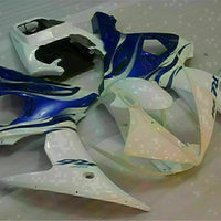 MS Injection White Blue Fairing Fit for Yamaha YZF 2003-2005 R6 & 06-09 R6S g007