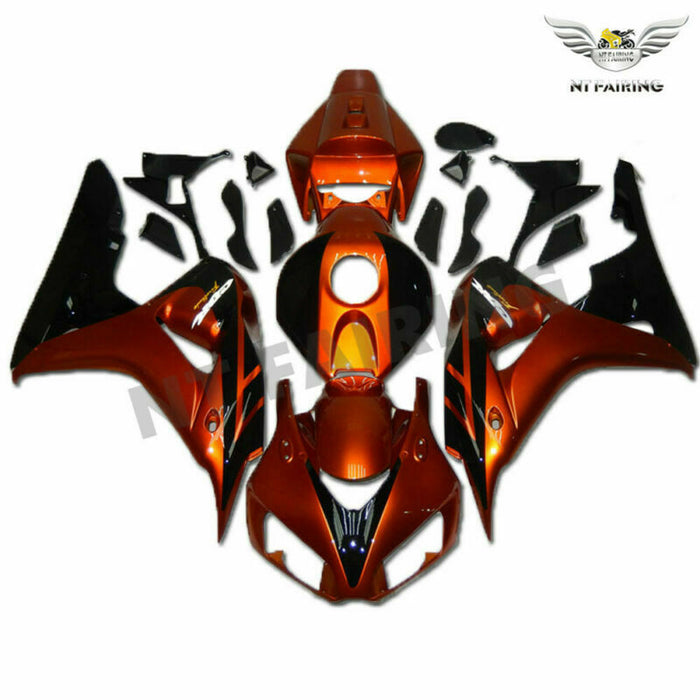 MS Injection Brown ABS Plastic Fairing Fit for Honda 2006-2007 CBR1000RR u0123