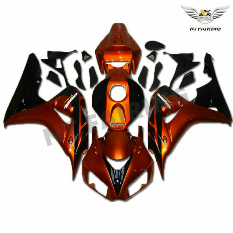 MS Injection Brown ABS Plastic Fairing Fit for Honda 2006-2007 CBR1000RR u0123