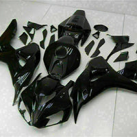 MSA Injection Gloss Black Fairing Kit Fit for Honda 2006-2007 CBR1000RR WTH v005
