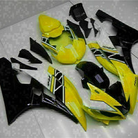 MS Injection Plastic Yellow Black Fairing Fit for Yamaha 2006-2007 YZF R6 g029