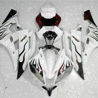 MS Injection Bodywork White ABS Cowl Fairing Fit for Yamaha 2006-2007 YZF R6 g069